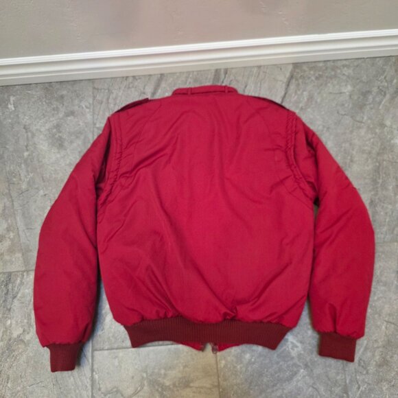 Vintage Members Only Insulated Active Full-Zip Puffer Bomber Jacket Men's Sz XL - Picture 2 of 10
